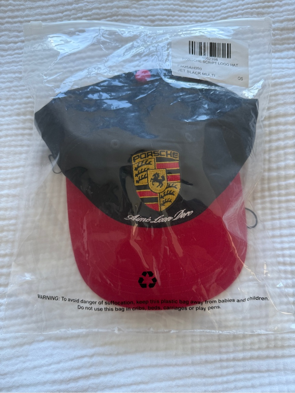Aime Leon Dore Black Cap with Porsche Logo - Picture 4 of 6